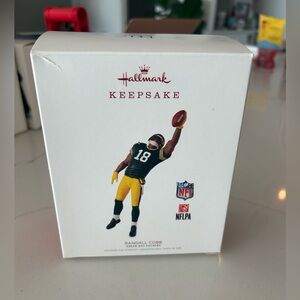 EUC Randall Cobb / Green Bay Packers Hallmark Keepsake Ornament